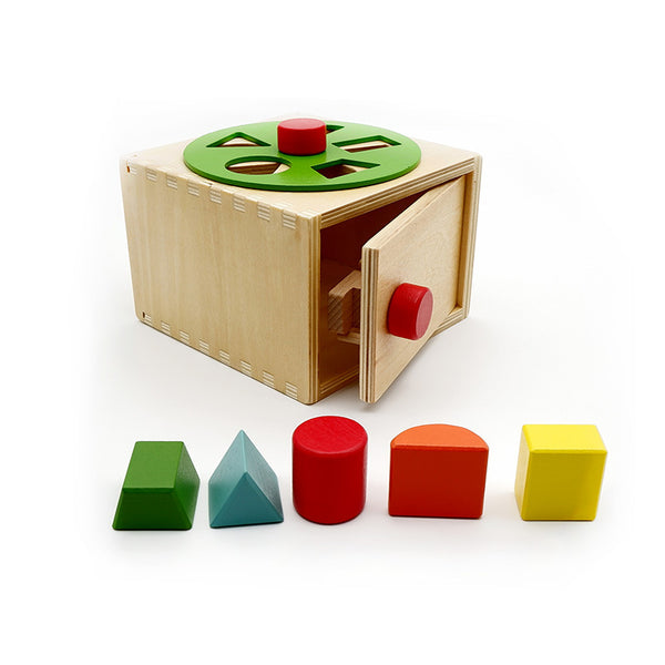 Montessori Toys Wood Material Educational Toy Professional Montesori Early Learning Object Permanence Box Tray Toys for Children