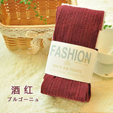 2016 Hot Sale Warm Leggings Women's Winter Warm Skinny Slim Leggings Stretch Knitted Thick Stirrup Pants